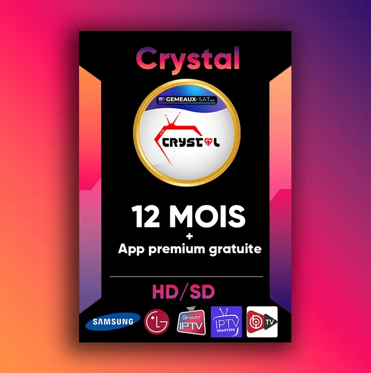 Abonnement Crystal IPTV