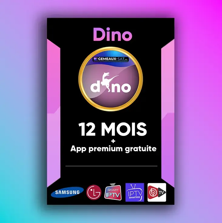 Dino IPTV - Abonnement IPTV Pas cher