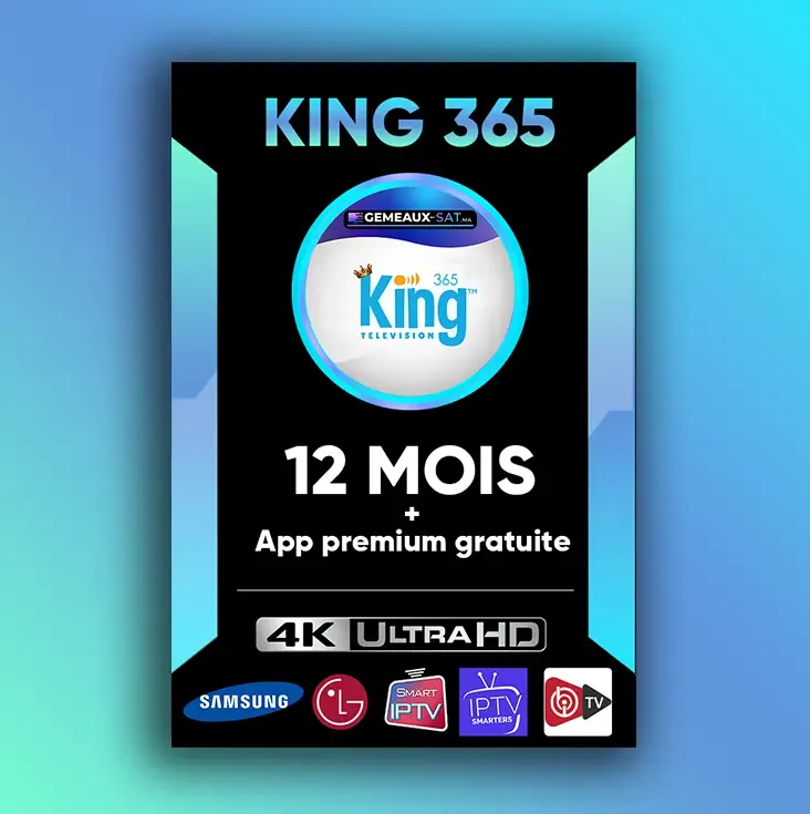 Kingtv365 – Abonnement IPTV King 365