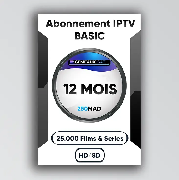 BASIC — IPTV Abonnement Les 4 Meilleurs Serveurs IPTV au Maroc