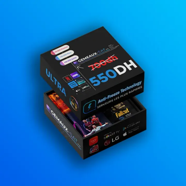 Pack 4 serveurs IPTV — Basic, Plus, Ultra, Suprême