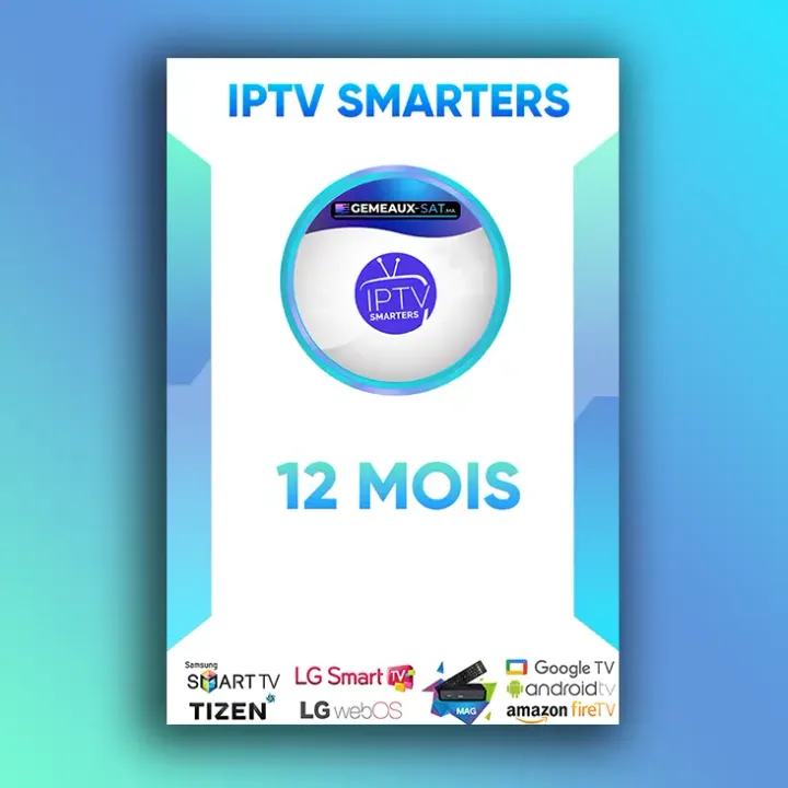 Abonnement IPTV Smarters Pro - IPTV Premium
