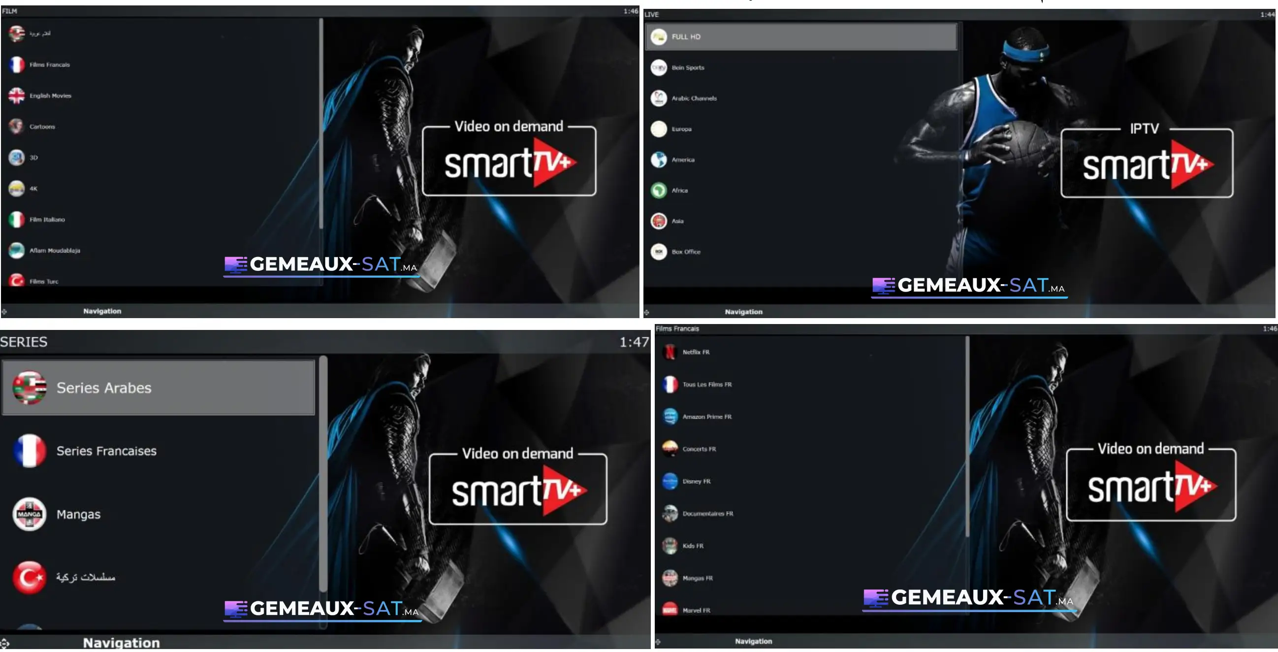 Smart IPTV 12 mois
