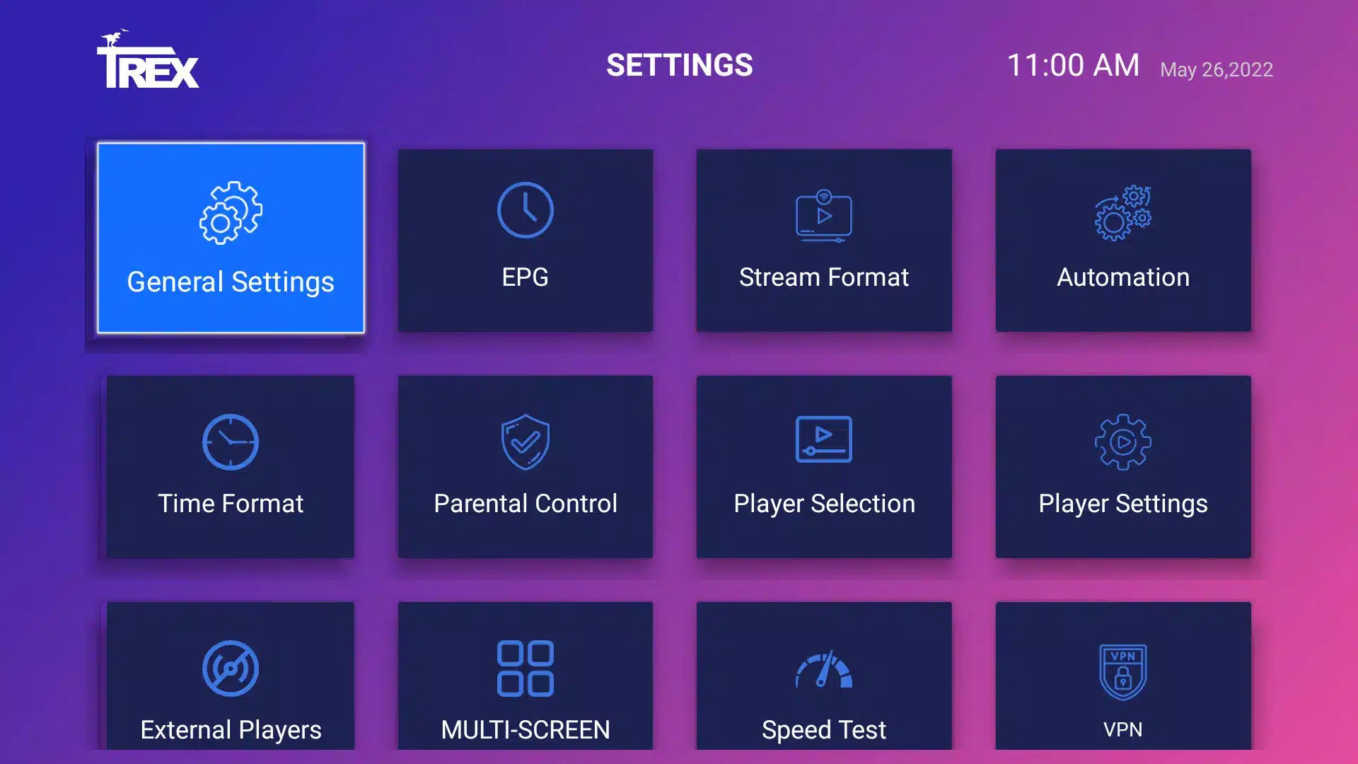 Trex IPTV abonnement