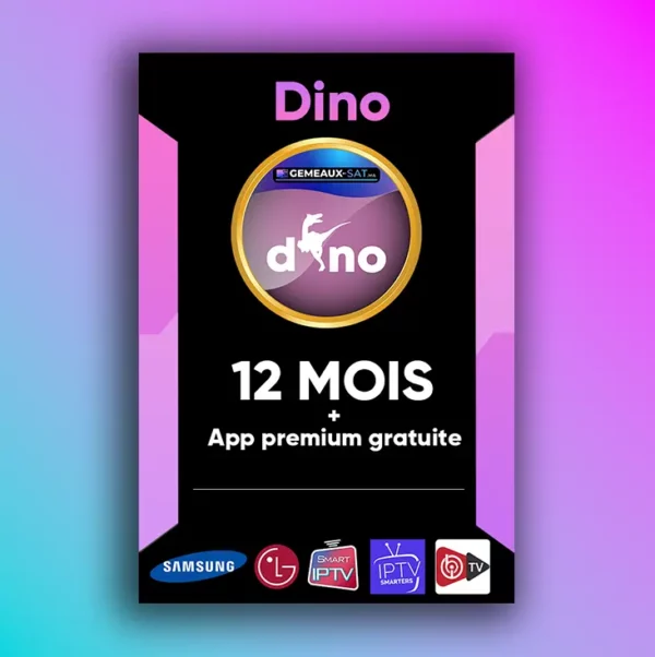 Dino IPTV - Abonnement IPTV Premium