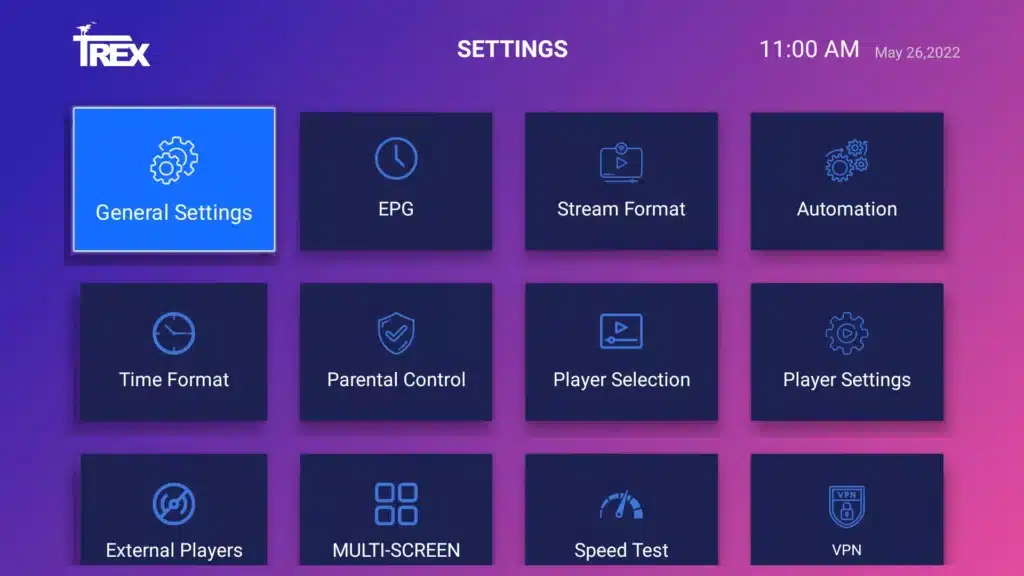 trex iptv abonnement