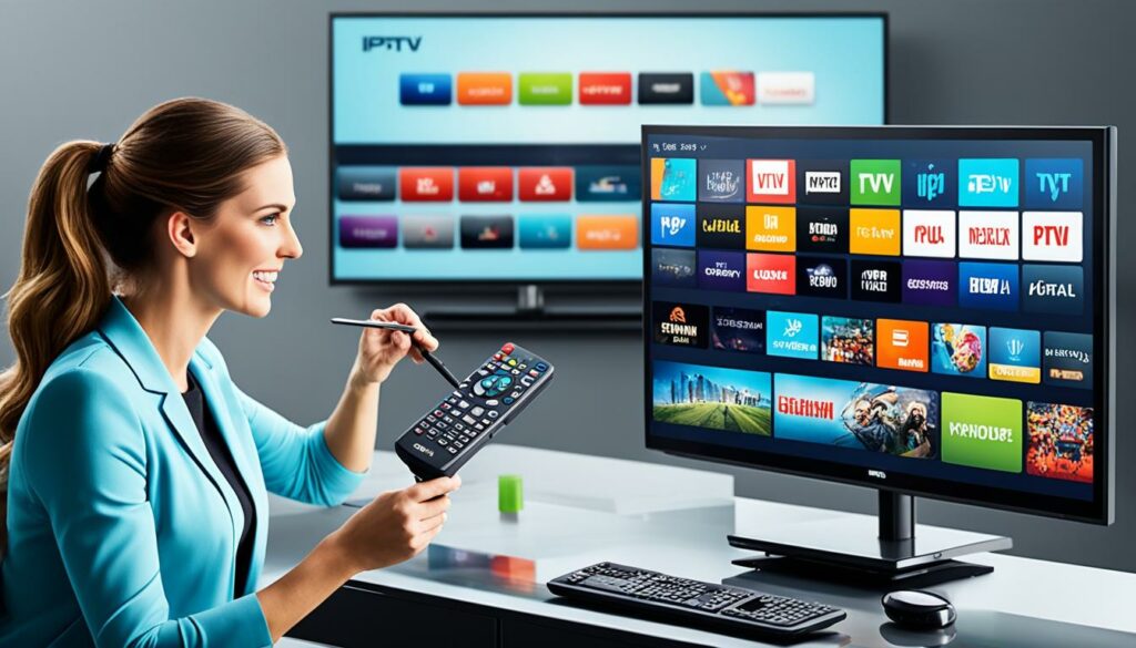 fonctionnement d'un boîtier IPTV